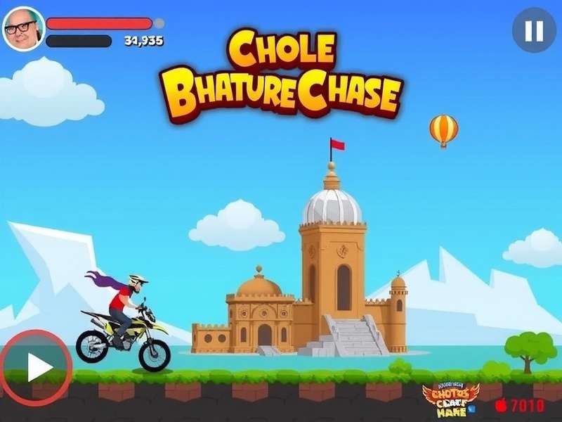 Chole Bhature Chase Gameplay